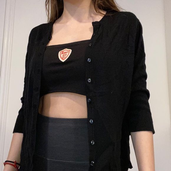 3/4 sleeve length cardigan/blouse - Picture 2 of 3